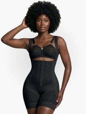 Ardyss Body Magic Shaper Compression Garment Black Size 34